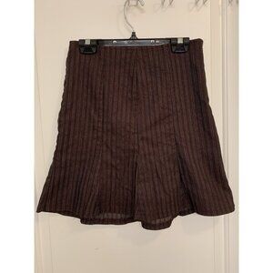 Abercrombie & Finch Skirt Plaid Pleated Academia Schoolgirl Womens Size Small